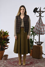 Load image into Gallery viewer, Orfeo Check Fleece Gilet

