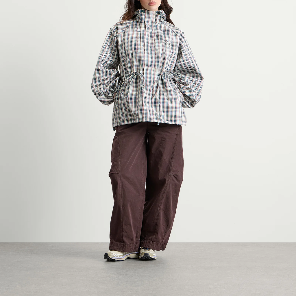 Damson Madder Liu Raincoat Elderberry Check