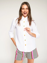 Load image into Gallery viewer, Vilagallo Ice Cream Linen Shirt
