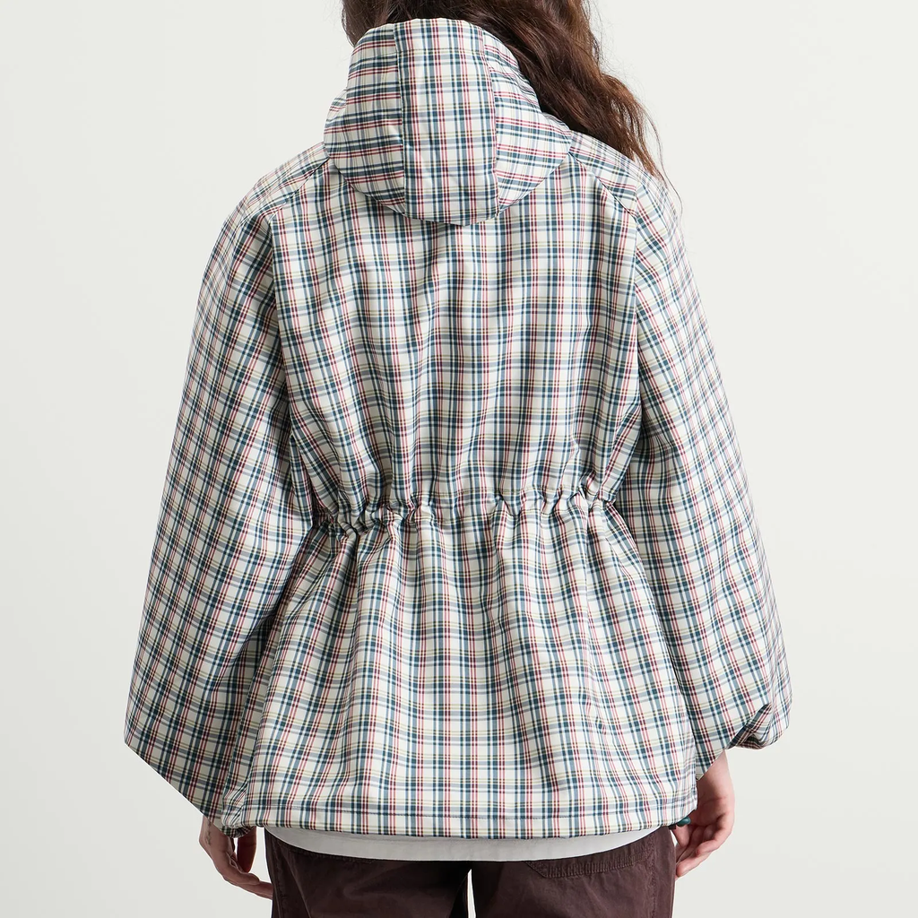 Damson Madder Liu Raincoat Elderberry Check