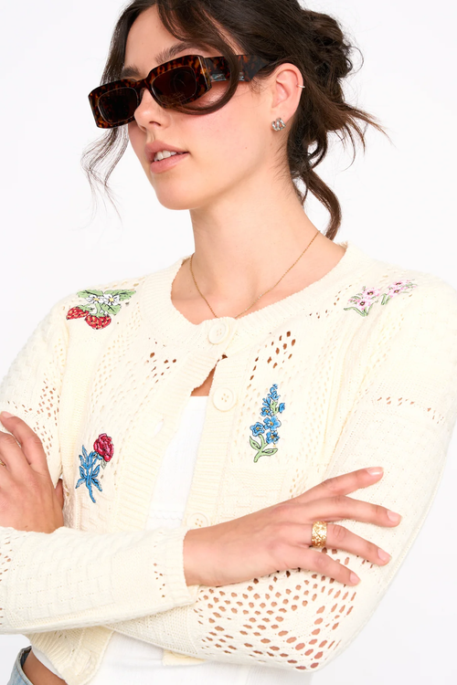 24Colours Picnic Knit Cardigan