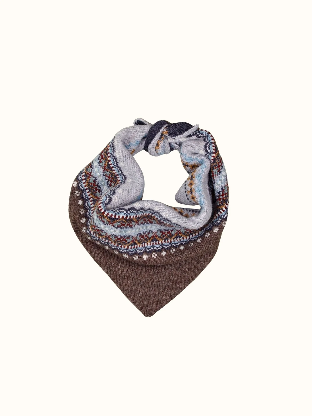 Eribe Fairisle Wool Neckerchief
