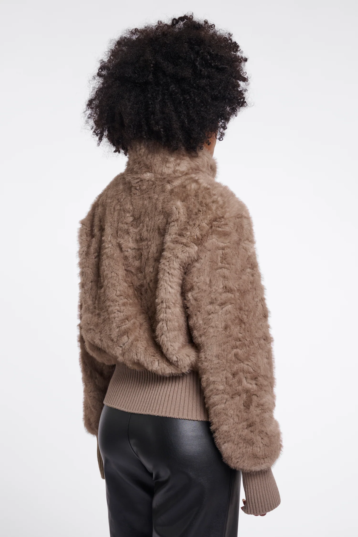 Rino & Pelle Quirijn Short Furry Jacket