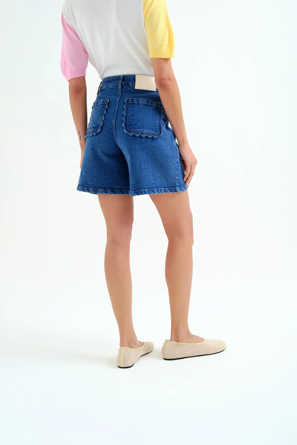 Compania Fantastica Denim Shorts