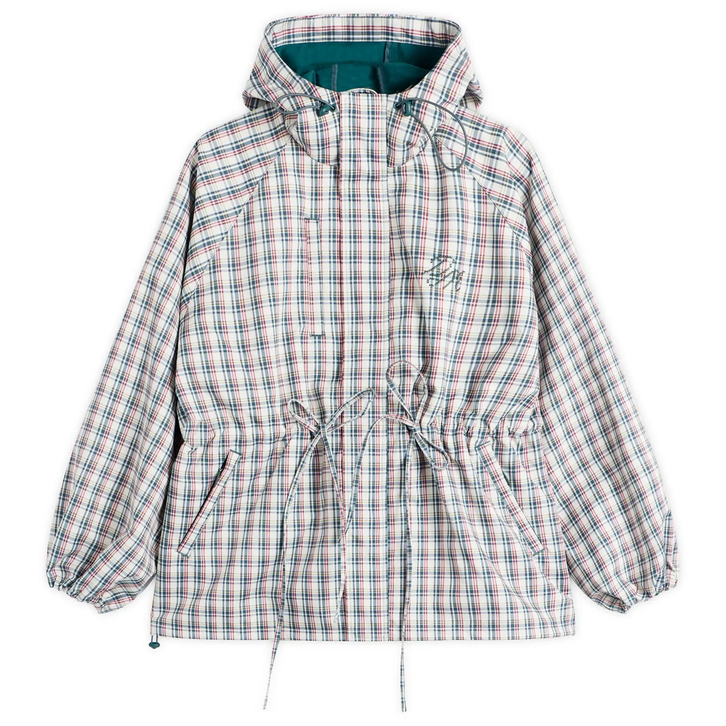 Damson Madder Liu Raincoat Elderberry Check