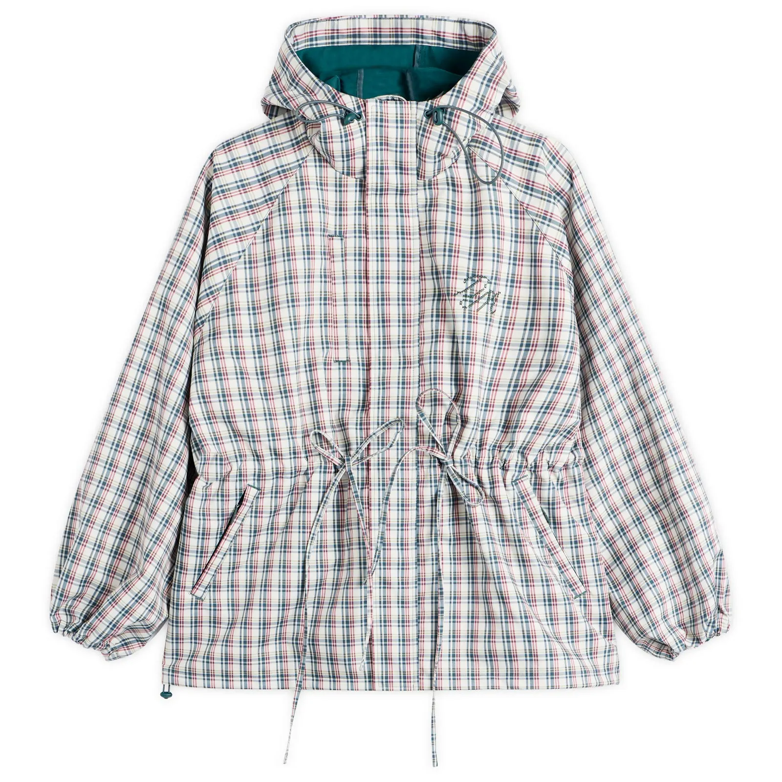 Damson Madder Liu Raincoat Elderberry Check
