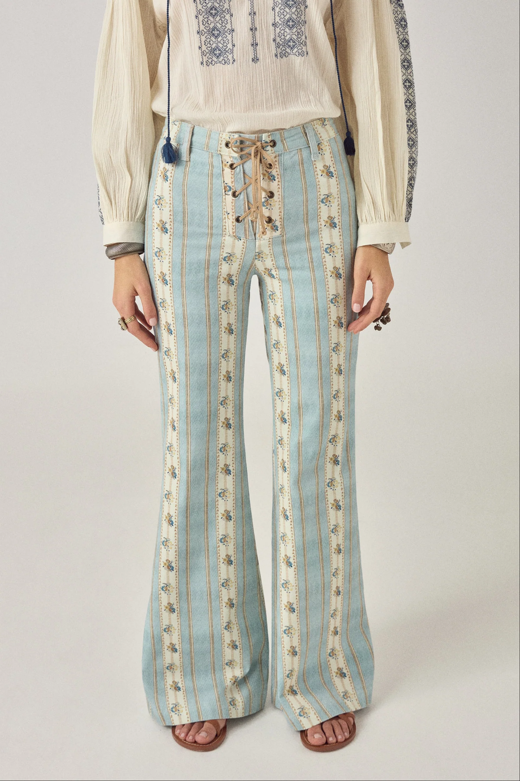 Maison Hotel Vincent Printed Jeans