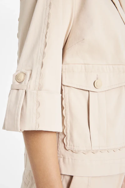 Gustav Thala Short Sleeved Trench Jacket