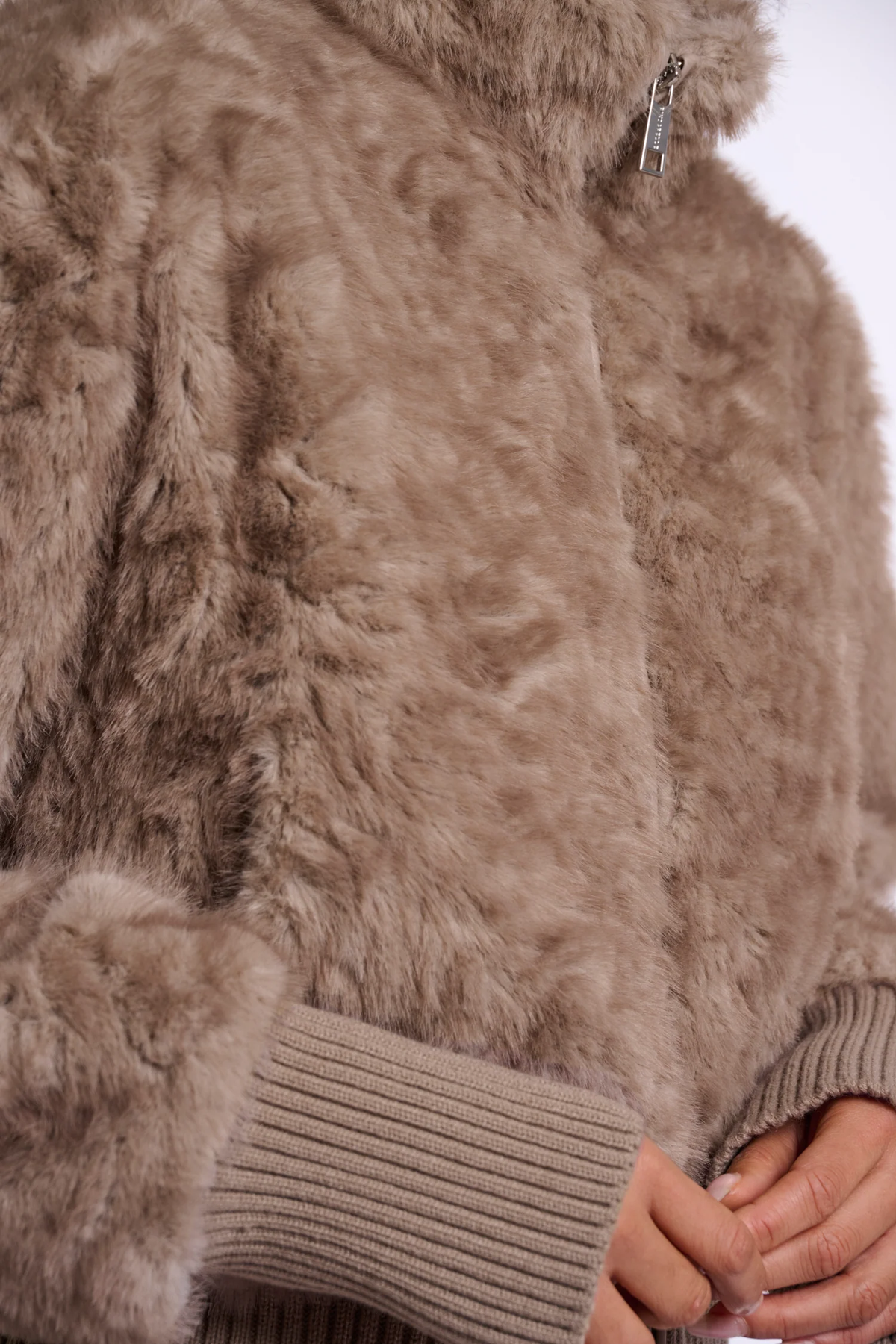 Rino & Pelle Quirijn Short Furry Jacket