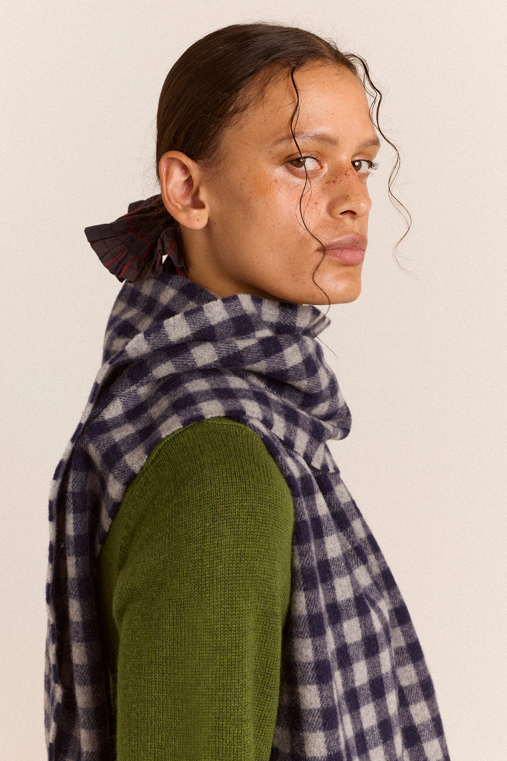 Damson Madder Wool Scarf