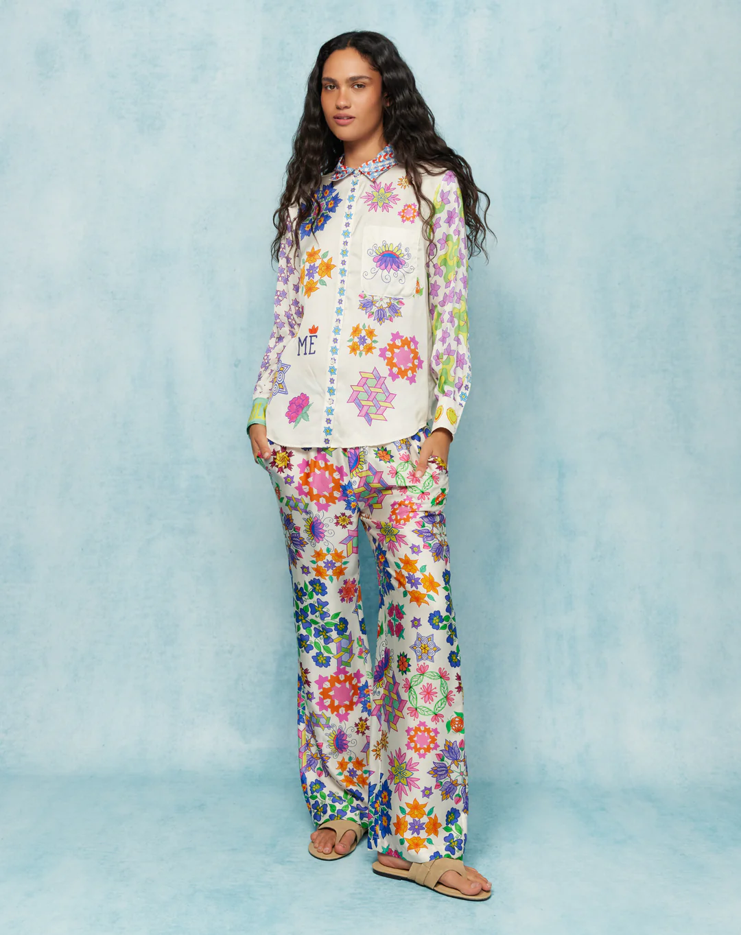 ME369 Isabel Printed Shirt