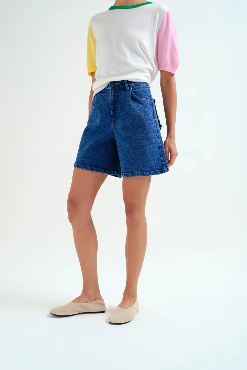 Compania Fantastica Denim Shorts