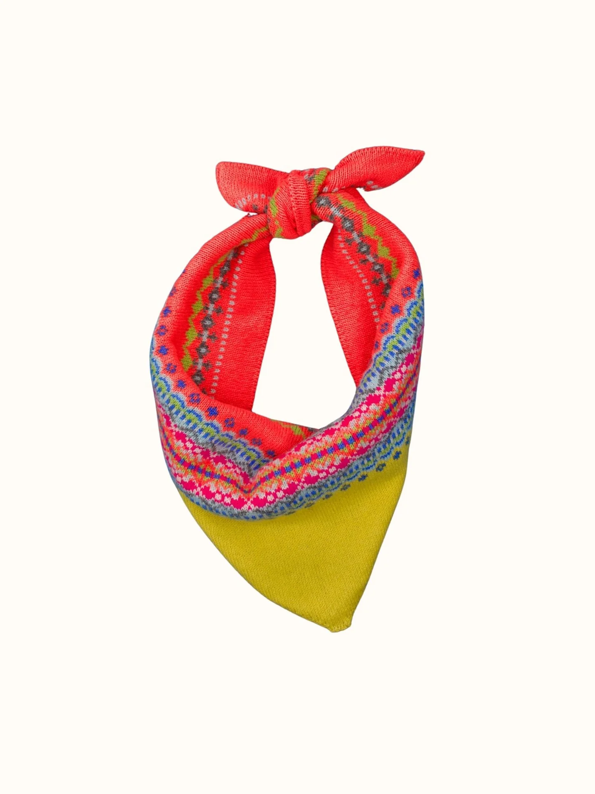 Eribe Fairisle Wool Neckerchief