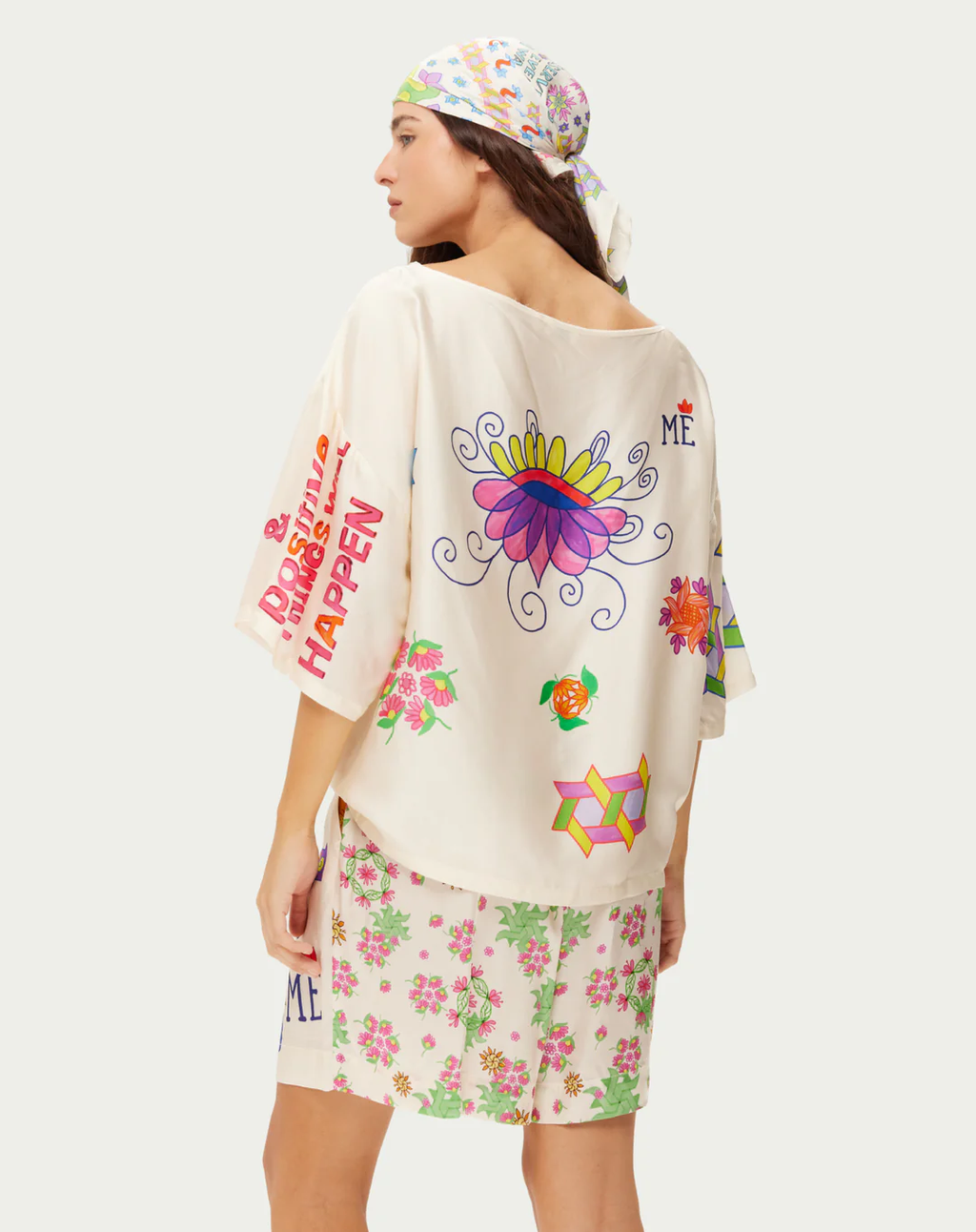 ME369 Dina Pleated Shorts