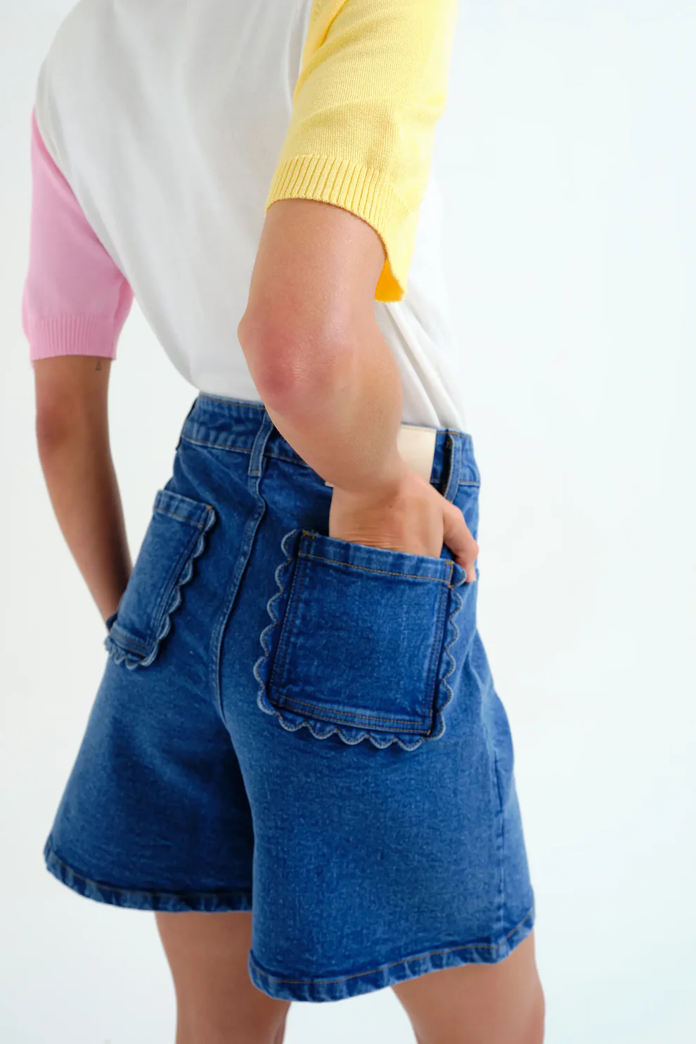 Compania Fantastica Denim Shorts