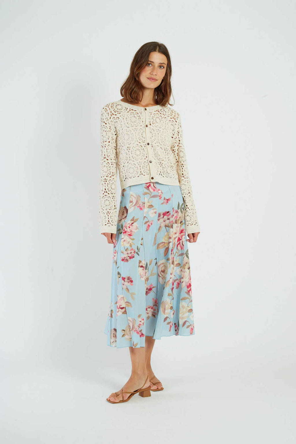 Derhy Pascaline Crochet Cardigan
