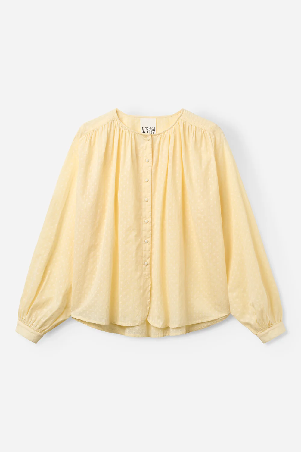 Project AJ117 Caden Round neck Cotton Blouse