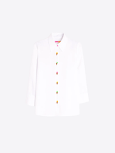 Load image into Gallery viewer, Vilagallo Ice Cream Linen Shirt
