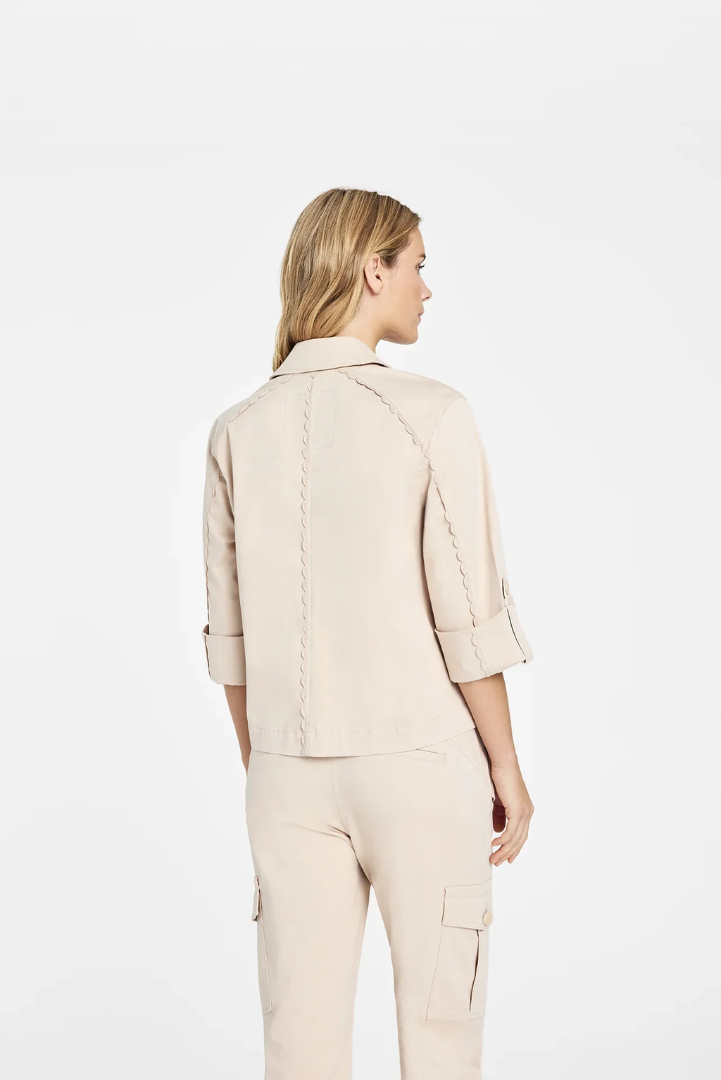 Gustav Thala Short Sleeved Trench Jacket