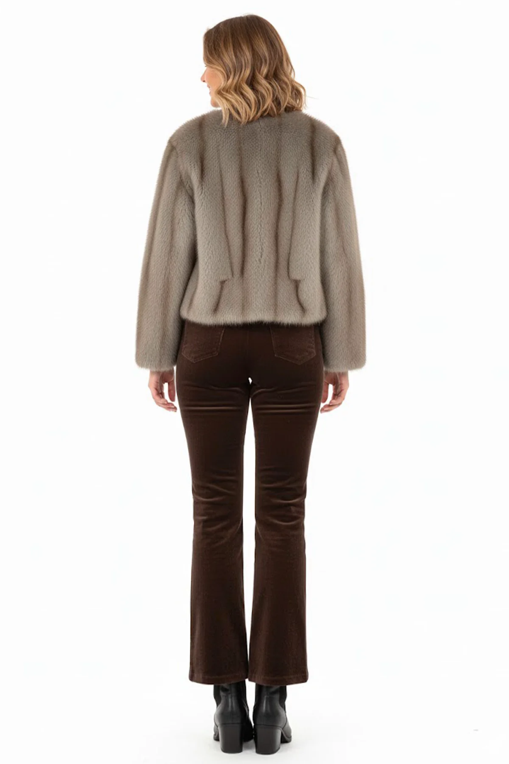 Derhy Gaylord Toggle Faux Fur Jacket