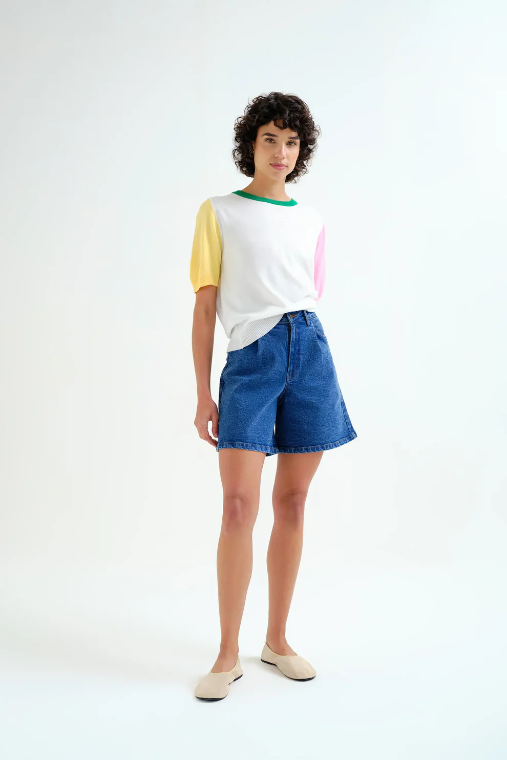Compania Fantastica Denim Shorts