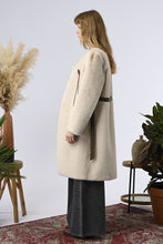 Load image into Gallery viewer, Orfeo Lara Faux Fur Round Neck Coat
