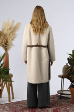 Load image into Gallery viewer, Orfeo Lara Faux Fur Round Neck Coat
