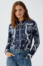 Load image into Gallery viewer, Oui Western Paisley Soft Shirt
