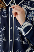 Load image into Gallery viewer, Oui Western Paisley Soft Shirt
