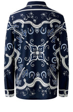Load image into Gallery viewer, Oui Western Paisley Soft Shirt
