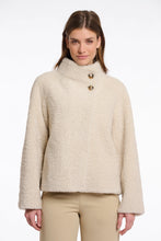 Load image into Gallery viewer, Rino &amp; Pelle Denu Boucle High Collar Jacket
