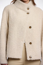 Load image into Gallery viewer, Rino &amp; Pelle Denu Boucle High Collar Jacket
