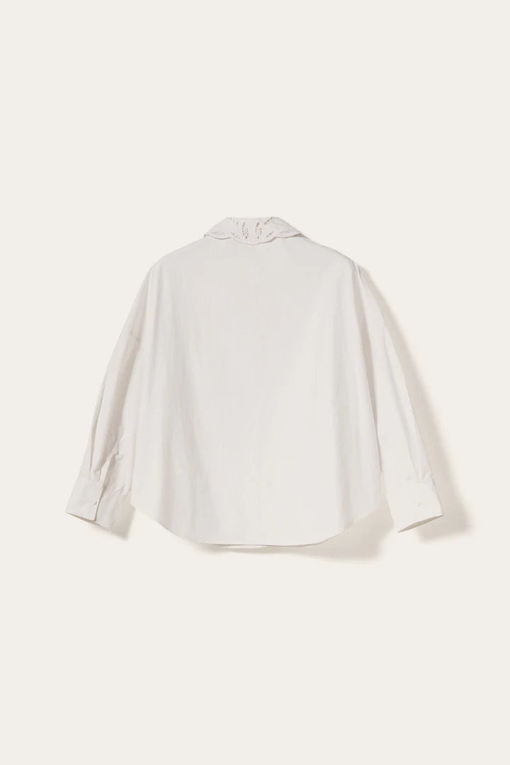 Noella Maisy Openwork Boxy Shirt