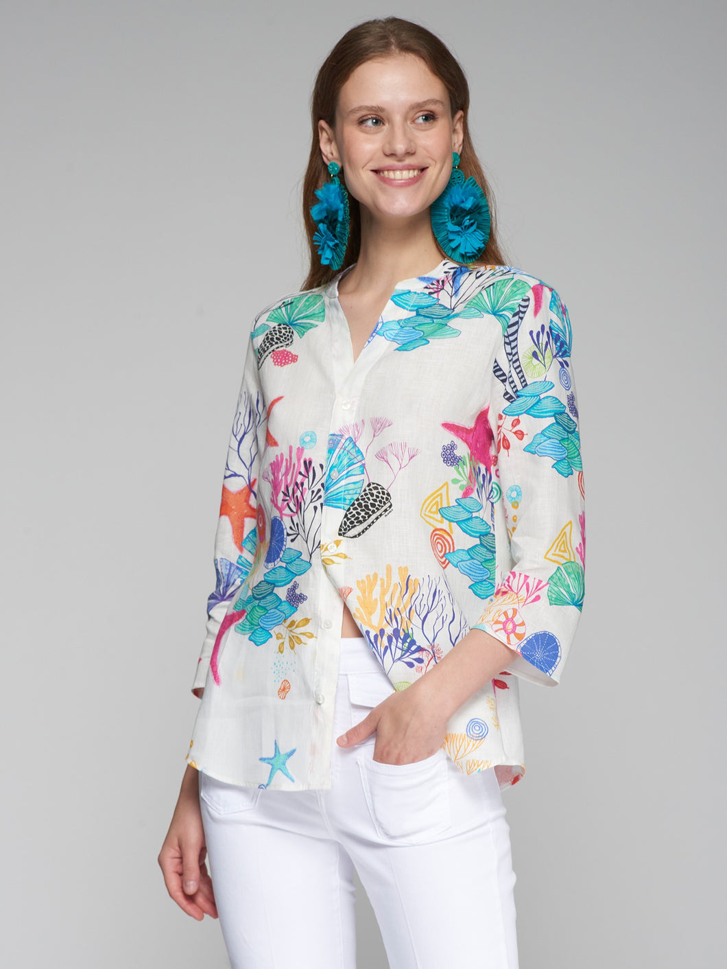 Vilagallo Juliet Linen Shirt