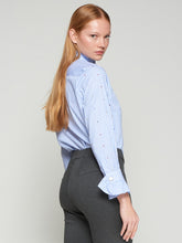 Load image into Gallery viewer, Vilagallo Nicola Diamante Striped Shirt
