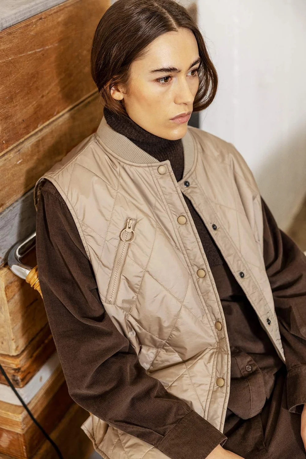 Project AJ117 Nizza Quilted Vest