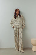Noella Kameron Dolly Print Satin Trousers