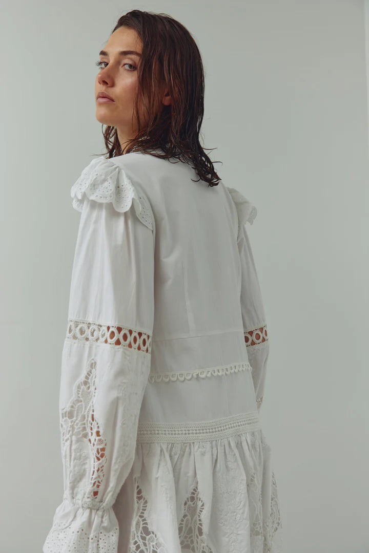 Noella Milana Broderie Anglaise Dress