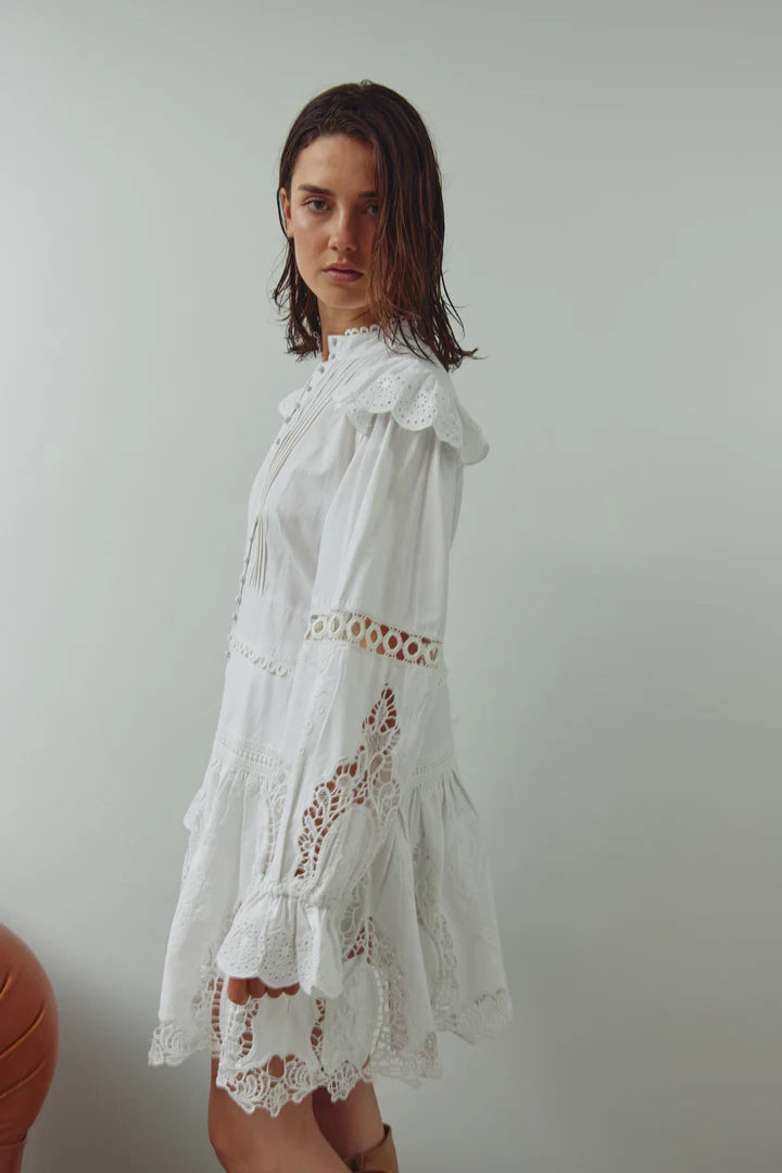 Noella Milana Broderie Anglaise Dress