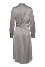 Load image into Gallery viewer, Kaffe Kalotte Satin Tie Dress
