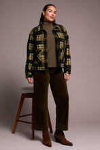 Load image into Gallery viewer, Tribal Check Fleece Jacket
