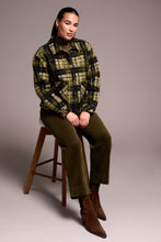 Load image into Gallery viewer, Tribal Check Fleece Jacket
