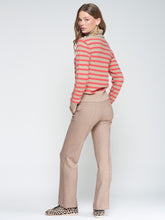 Load image into Gallery viewer, Vilagallo Carla Herringbone Camel Trousers
