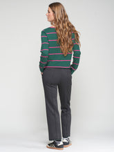 Load image into Gallery viewer, Vilagallo Carole Scalloped Melange Trousers
