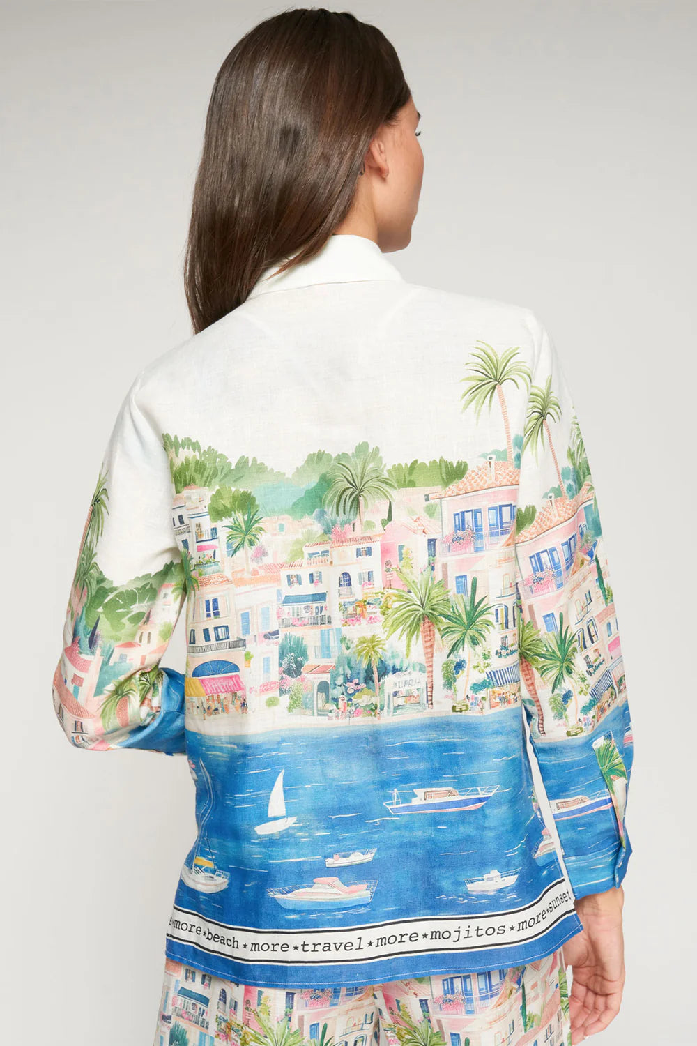 Vilagallo Puerto Banus Linen Shirt