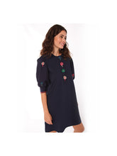 Load image into Gallery viewer, Vilagallo Amber Embroidered Dress
